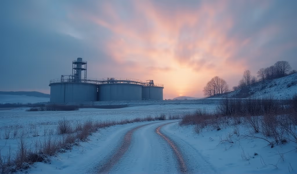 Gasspeicher Bayern | Symbolbild KI-generiert © 2026 EMH AG JS by Flux