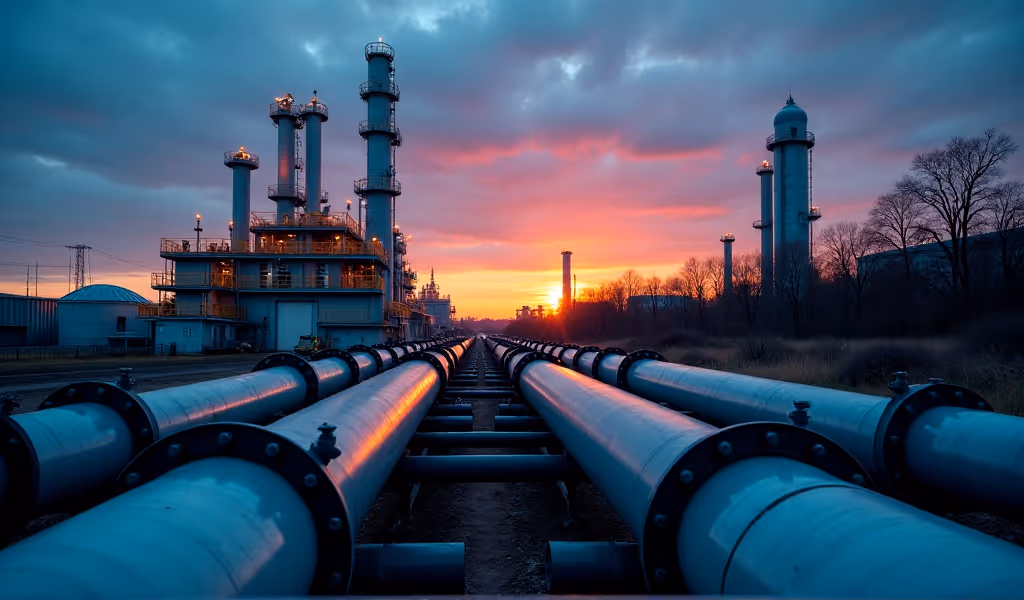 Wiederbefüllung der Gasspeicher in Gefahr | Symbolbild KI-generiert © 2026 EMH AG JS by Flux