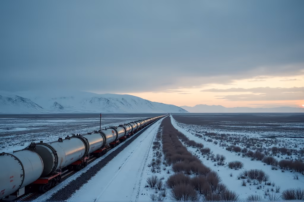Russland als Energie-Drehscheibe: Chinas sicherer Landweg | Symbolbild KI-generiert © 2026 EMH AG JS by Flux