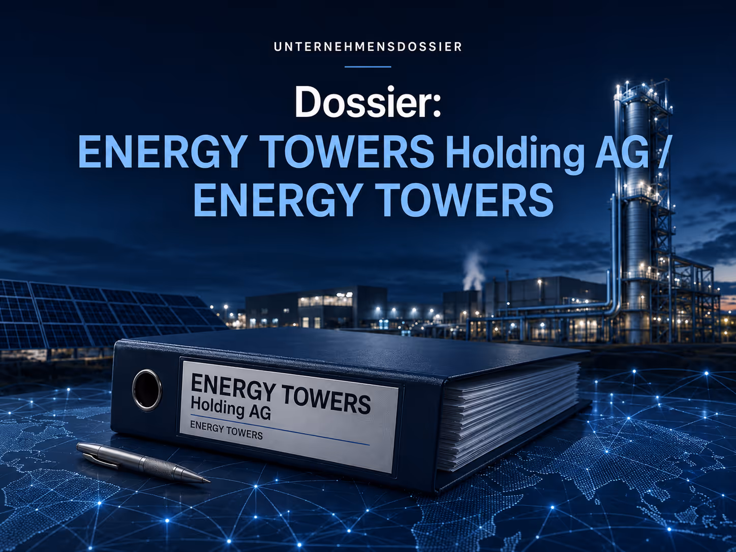 Dossier: Energy Towers Holding AG | Symbolbild KI-generiert © 2026 EMH AG JS by OpenAI 5.5