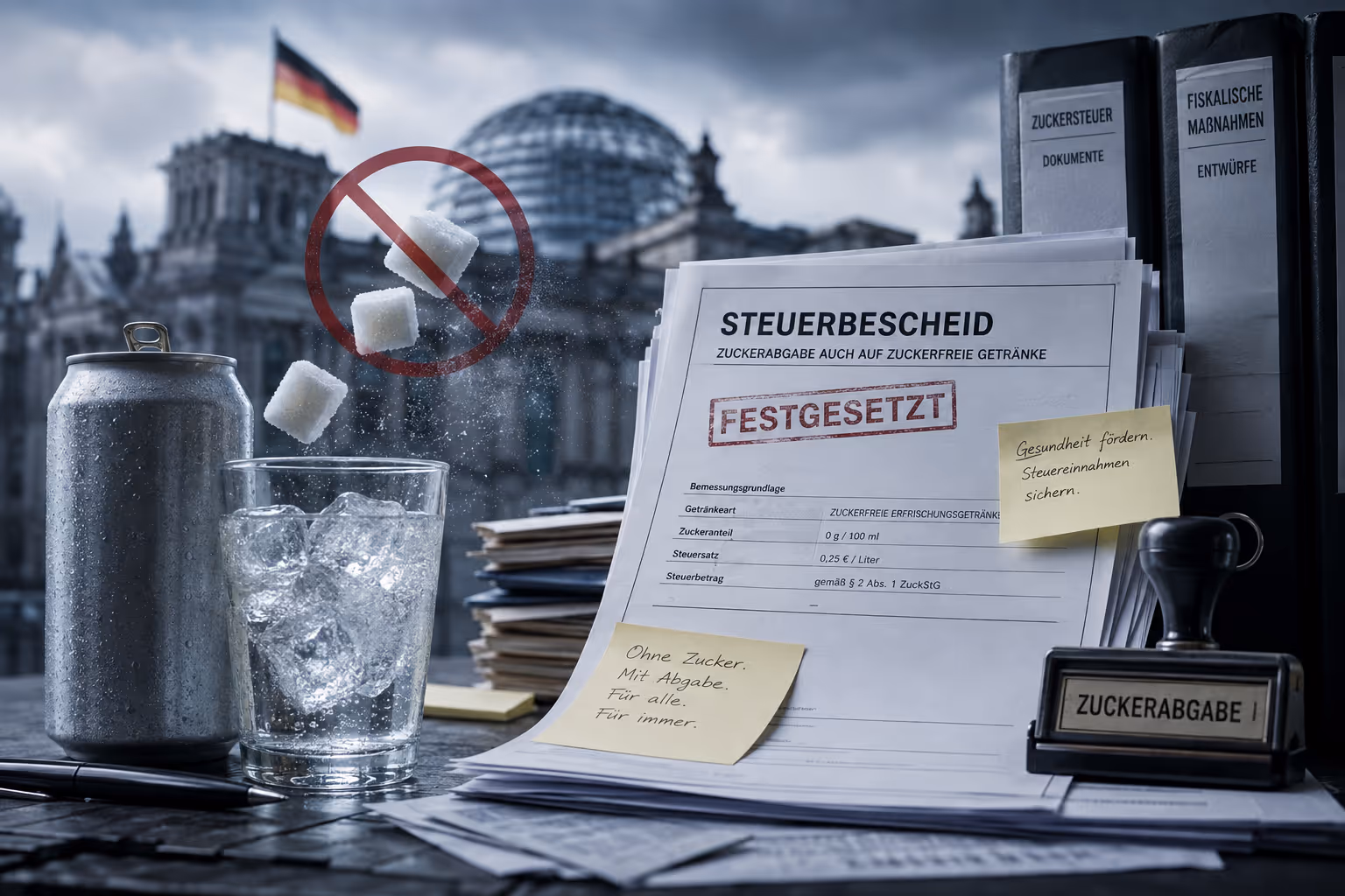 Der Nobelpreis für steuerliche Fantasie geht nach Deutschland | Symbolbild KI-generiert © 2026 EMH AG JS by OpenAI 5.5