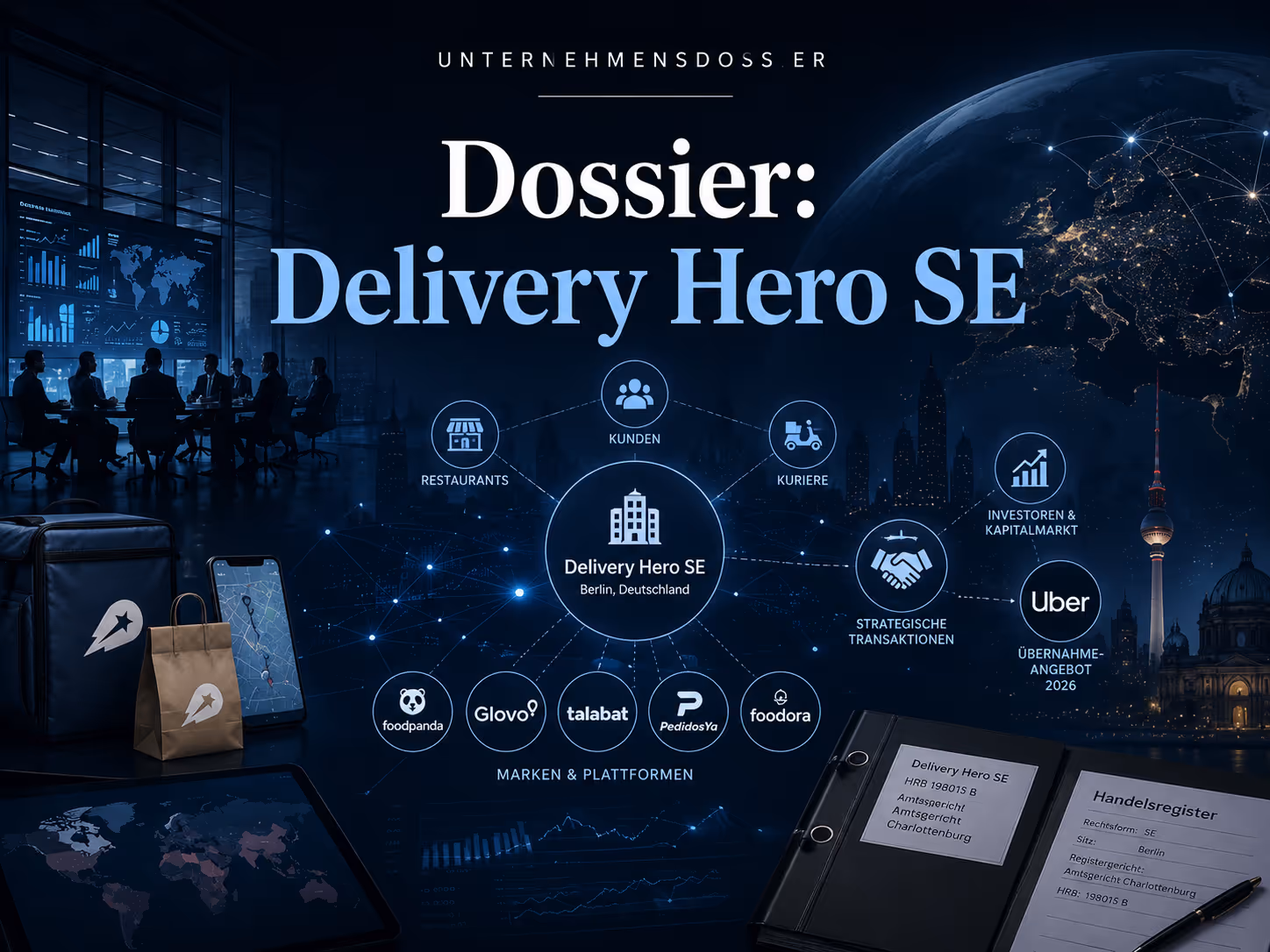 Dossier: Delivery Hero SE | Symbolbild KI-generiert © 2026 EMH AG JS by OpenAI 5.5