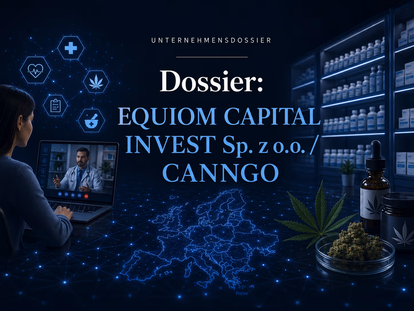 Dossier: EQUIOM CAPITAL INVEST Sp. z o.o. / CANNGO | Symbolbild KI-generiert © 2026 EMH AG JS by OpenAI 5.5