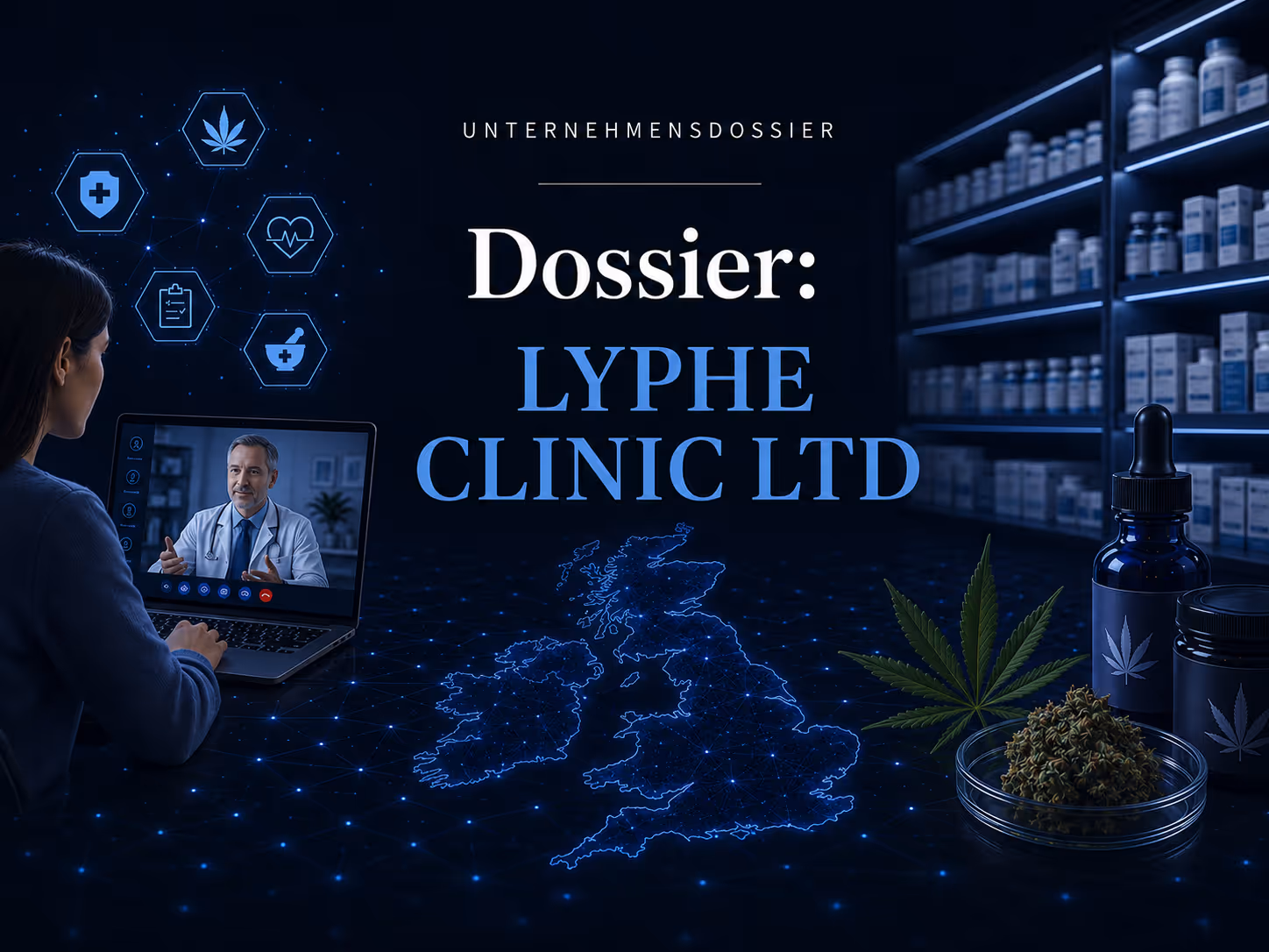 Dossier: Lyphe Clinic Ltd | Symbolbild KI-generiert © 2026 EMH AG JS by OpenAI 5.5