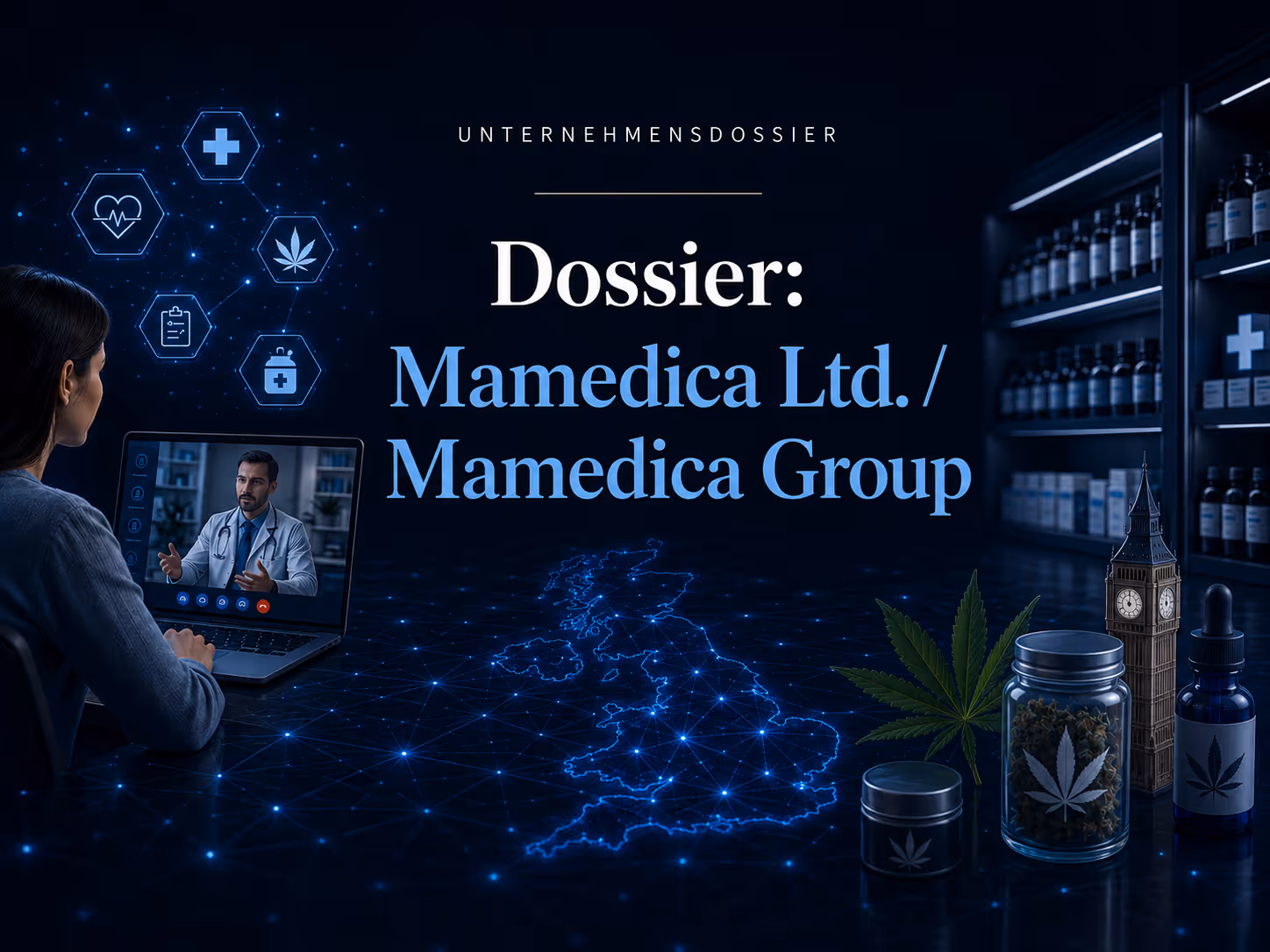 Dossier: Mamedica Ltd. / Mamedica Group | Symbolbild KI-generiert © 2026 EMH AG JS by OpenAI 5.5