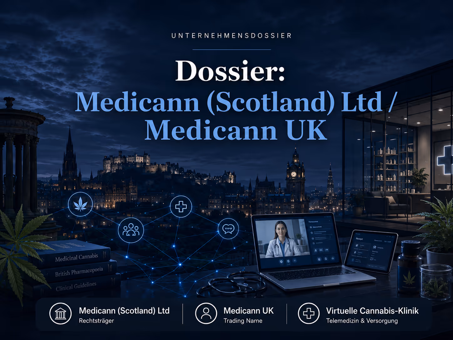 Dossier: Medicann (Scotland) Ltd / Medicann UK | Symbolbild KI-generiert © 2026 EMH AG JS by OpenAI 5.5