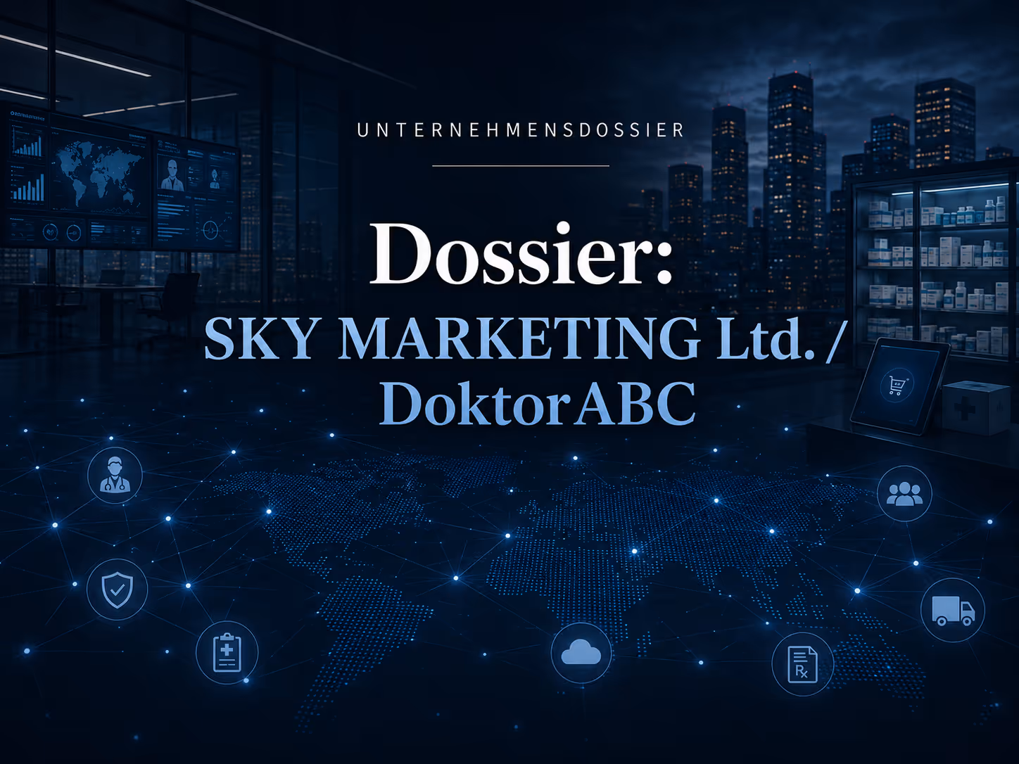 Dossier: SKY MARKETING Ltd. / DoktorABC | Symbolbild KI-generiert © 2026 EMH AG JS by OpenAI 5.5