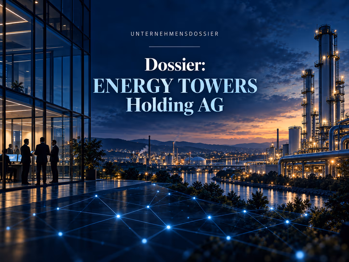 Dossier: ENERGY TOWERS Holding AG | Symbolbild KI-generiert © 2026 EMH AG JS by OpenAI 5.5