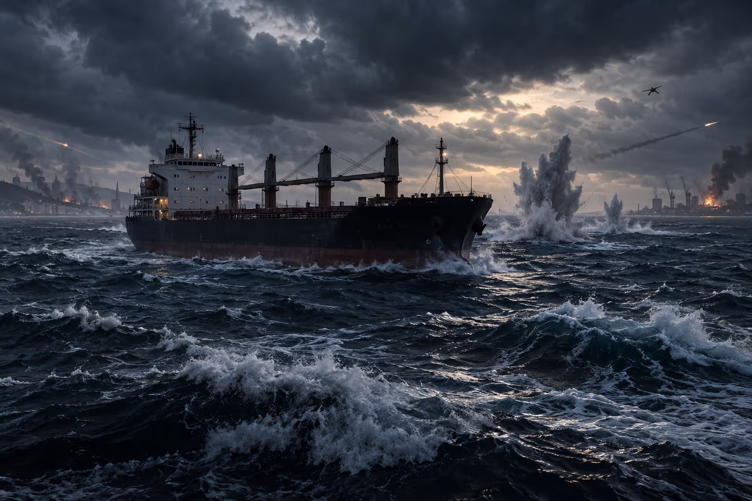 Schwarzes Meer: Die Todesroute! | Symbolbild KI-generiert © 2026 NwH AG JS by OpenAI 5.5